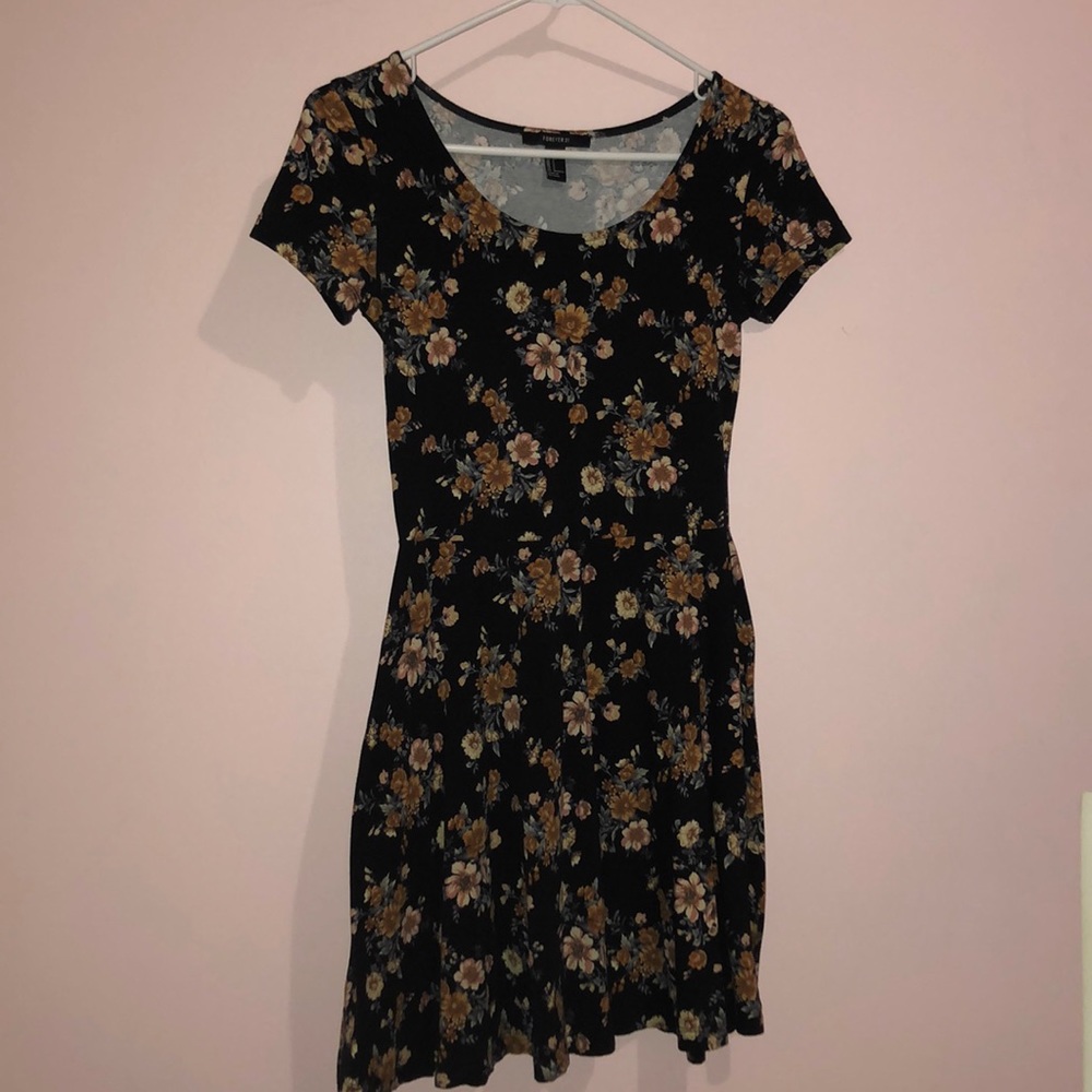 Floral A-Line Dress